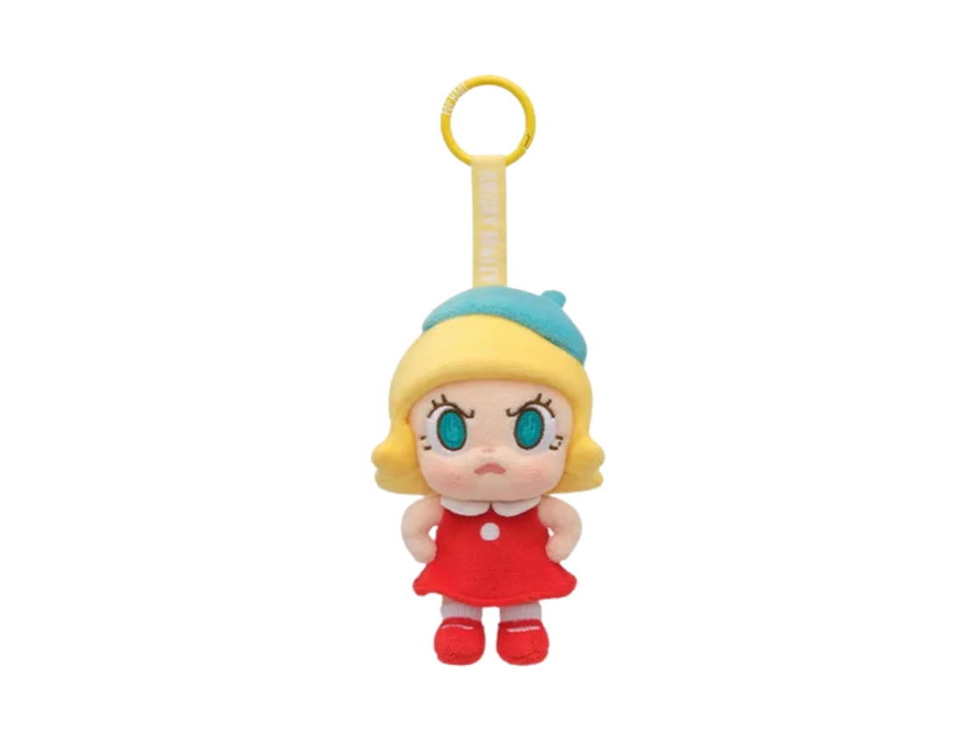 Pop Mart (เช็คการ์ด) Pop Mart Red Fire Angry Molly Angry Energy Series Plush Pendant