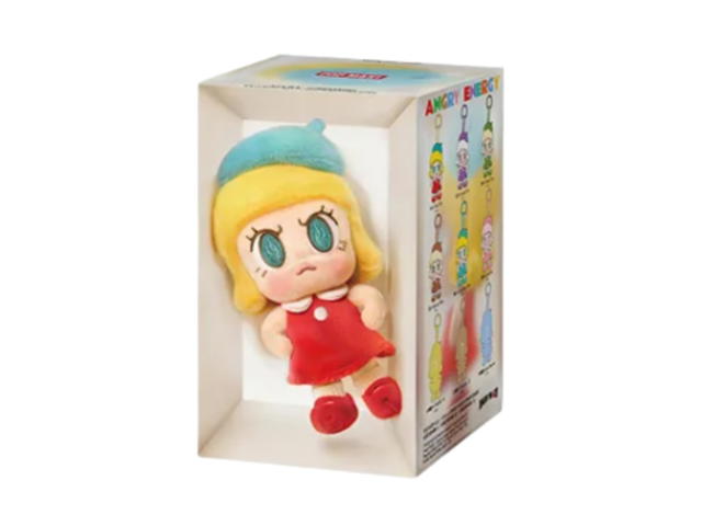 Pop Mart (เช็คการ์ด) Pop Mart Red Fire Angry Molly Angry Energy Series Plush Pendant - view 2