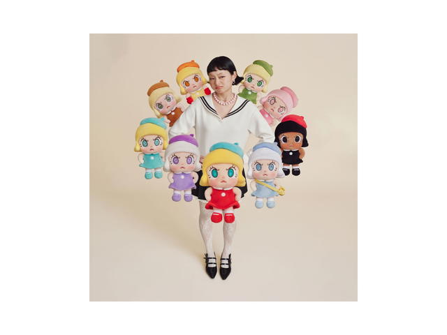Pop Mart (เช็คการ์ด) Pop Mart Red Fire Angry Molly Angry Energy Series Plush Pendant - view 3