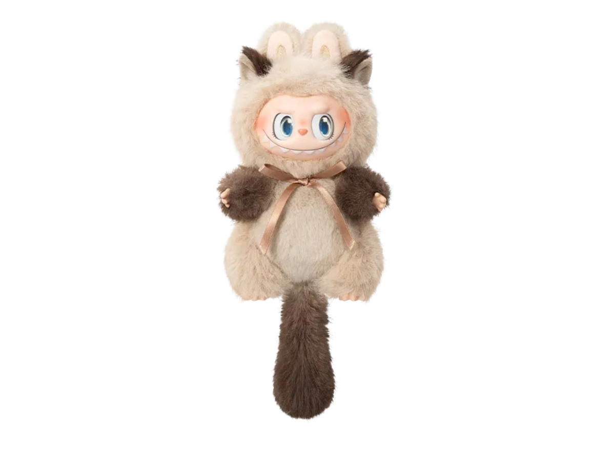 Pop Mart (เช็คการ์ด) Pop Mart Ragdoll KittyThe Monsters Cat Mode On Series - Vinyl Plush Pendant Blind Box