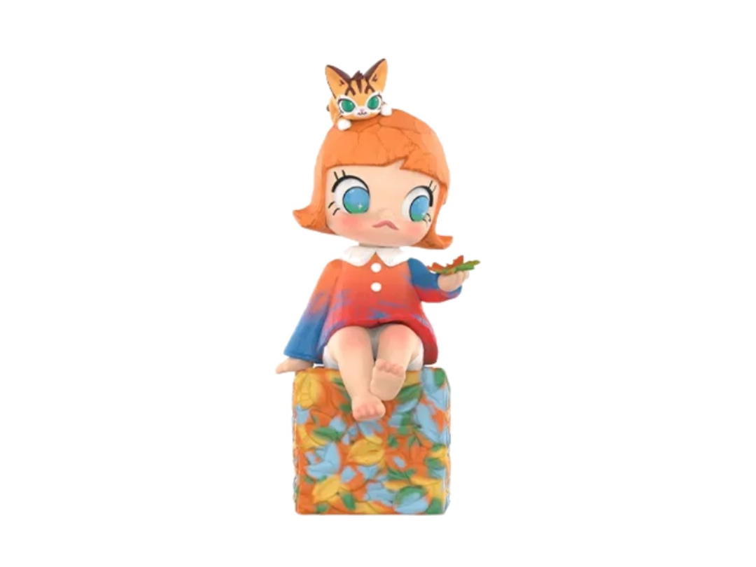 Pop Mart (เช็คการ์ด) Pop Mart Stars Beyond the Castle Molly Scenery Along The Way 20th Anniversary Series Figures