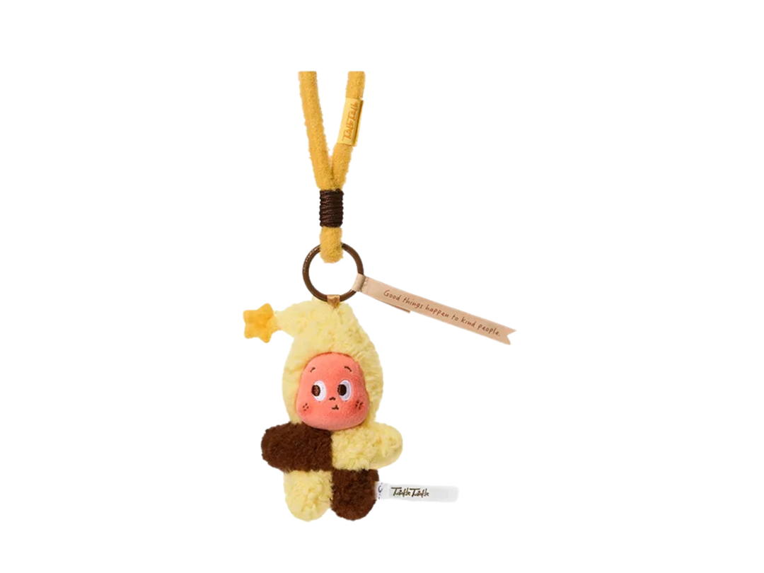 Pop Mart (เช็คการ์ด) Pop Mart Salty Cookie Twinkle Twinkle Savor the Moment Series-Fresh-Baked Mini Cookies Plush Pendant Blind Box