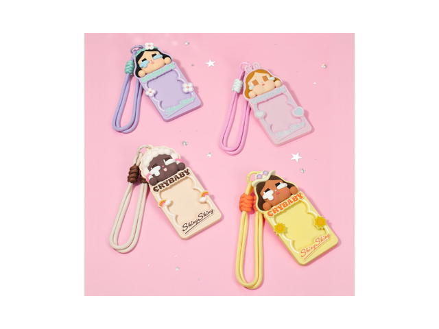 Pop Mart (เช็คการ์ด) Pop Mart Shiny Dummy Crybaby Shiny Shiny Series-Card Holder Blind Box - view 3