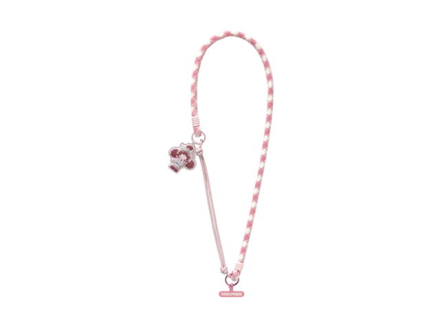 Pop Mart (เช็คการ์ด) Pop Mart Stay In SKULLPANDA Off Mode Series Phone Lanyard - view 1
