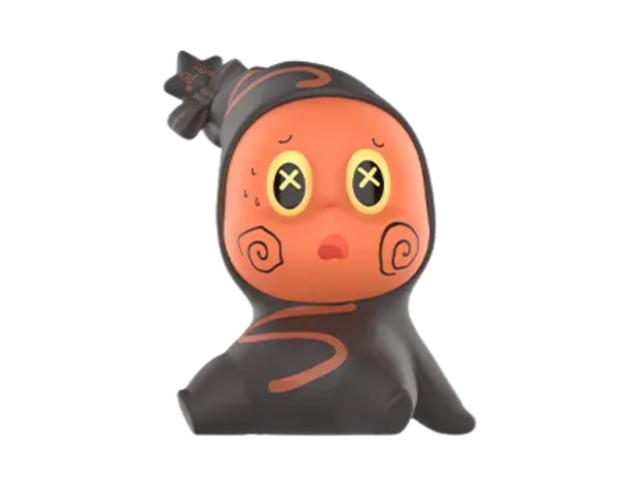 Pop Mart (เช็คการ์ด) Pop Mart Squid Ink Sausage Twinkle Twinkle Create Your Taste Series Figures - B - view 1