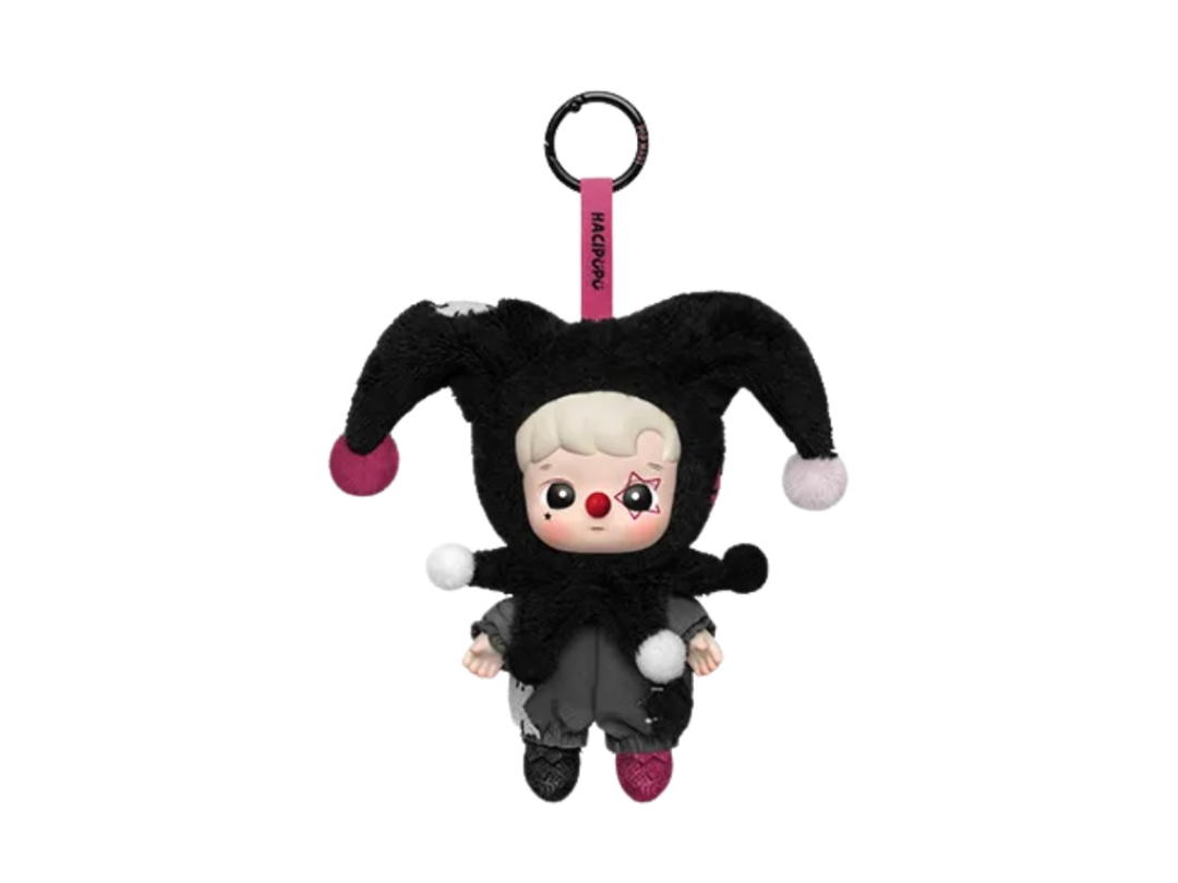 Pop Mart (เช็คการ์ด) Pop Mart Shadow Joker Why So Serious Series-vinyl Plush Pendant Blind Box