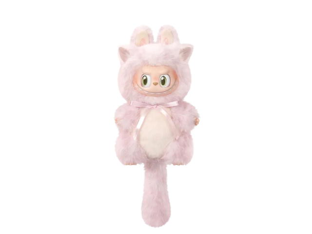 Pop Mart (เช็คการ์ด) Pop Mart Strawberry Kitty The Monsters Cat Mode On Series - Vinyl Plush Pendant Blind Box - view 1