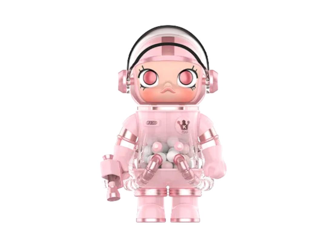 Pop Mart (เช็คการ์ด) Pop Mart Smitten Love (Regular) Mega Space Molly 100% Series4