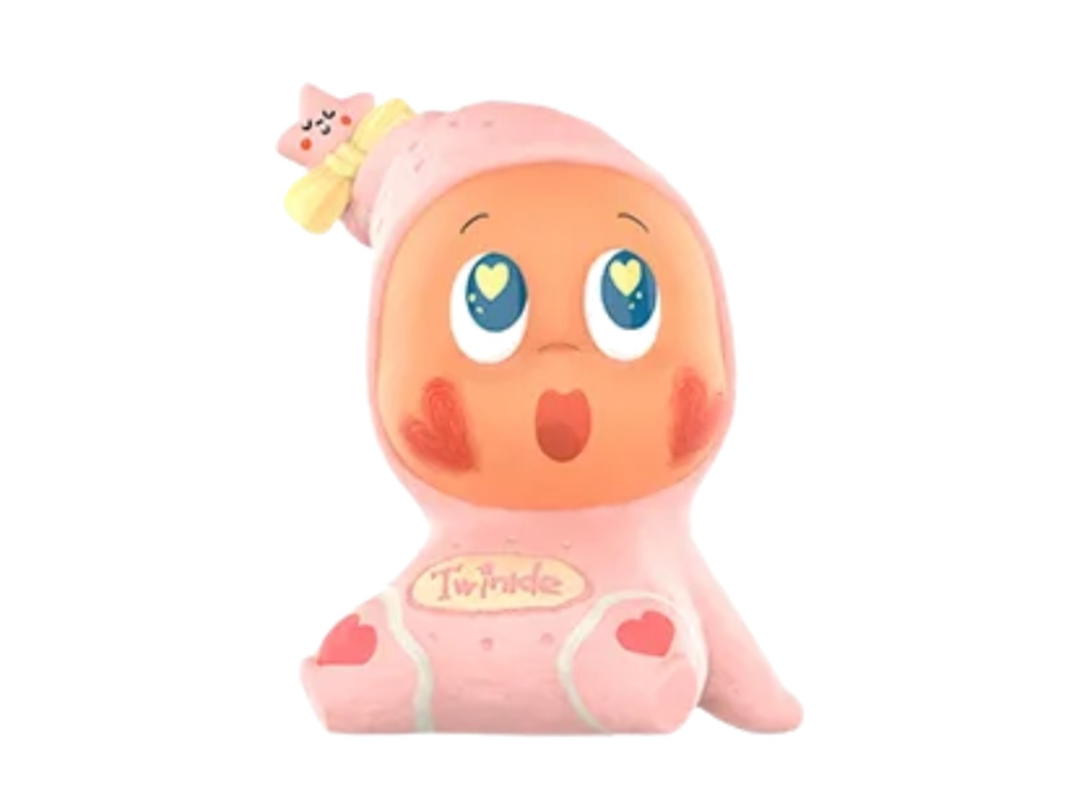 Pop Mart (เช็คการ์ด) Pop Mart Strawberry Milk Cookie Twinkle Twinkle Create Your Taste Series Figures - B