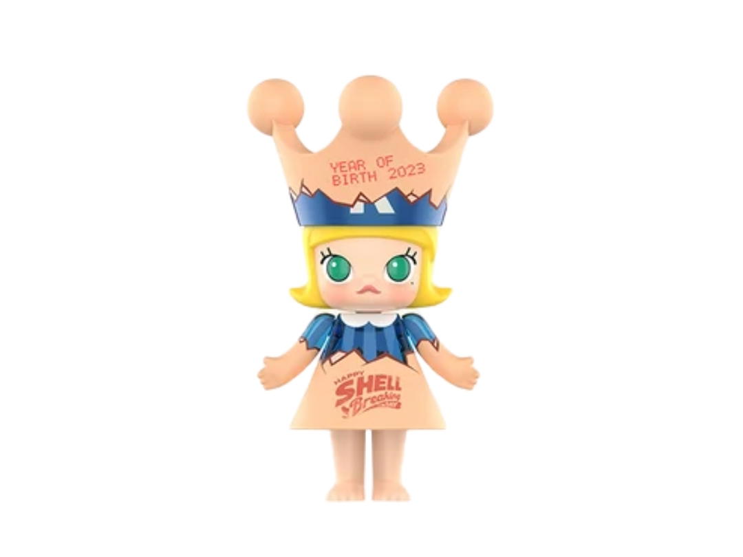 Pop Mart (เช็คการ์ด) Pop Mart Special Princess (Secret Edition1) Mega Royal Molly Series 1