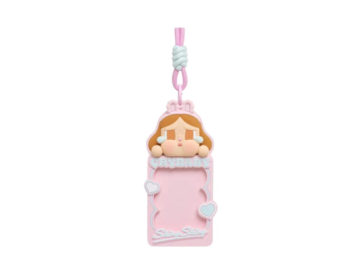 Pop Mart (เช็คการ์ด) Pop Mart Shiny Sweetheart Crybaby Shiny Shiny Series-Card Holder Blind Box