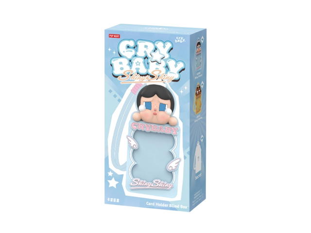 Pop Mart (เช็คการ์ด) Pop Mart Shiny Sweetheart Crybaby Shiny Shiny Series-Card Holder Blind Box - view 2