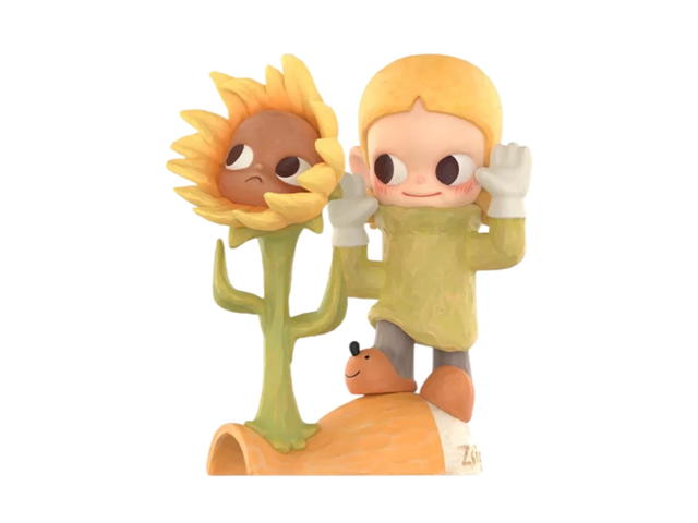Pop Mart (เช็คการ์ด) Pop Mart Sunflower (Secret Edition) Zsiga Take It Slow Series Figures - view 1