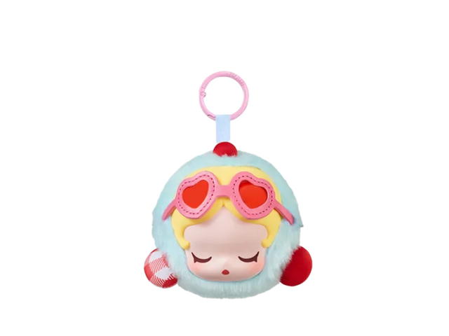 Pop Mart (เช็คการ์ด) Pop Mart Skullpanda Summer Heartbeat Pop Bean Island Vacation Series Earphone Case - view 1