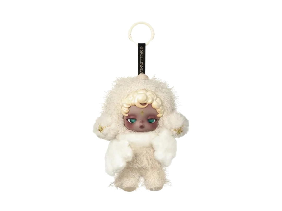 Pop Mart (เช็คการ์ด) Pop Mart Sandman Skullpanda You Found Me! Series Plush Doll Pendant