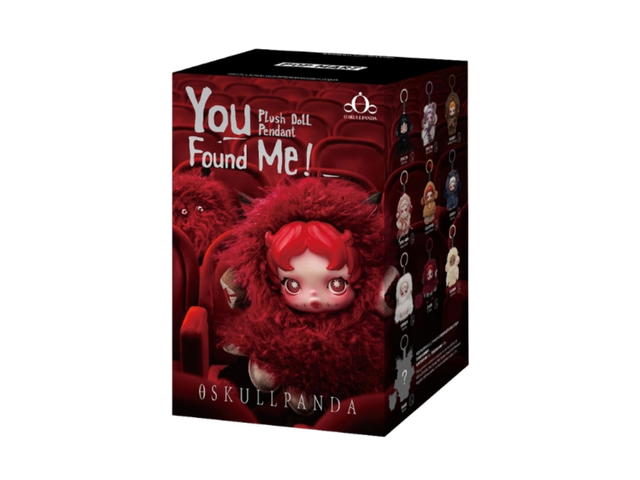 Pop Mart (เช็คการ์ด) Pop Mart Sandman Skullpanda You Found Me! Series Plush Doll Pendant - view 2