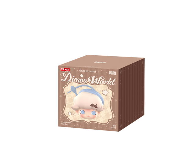 Pop Mart (เช็คการ์ด) Pop Mart Share Together (Secret Edition) Dimoo Crush On Coffee Series-Earphone Case Blind Box - view 2