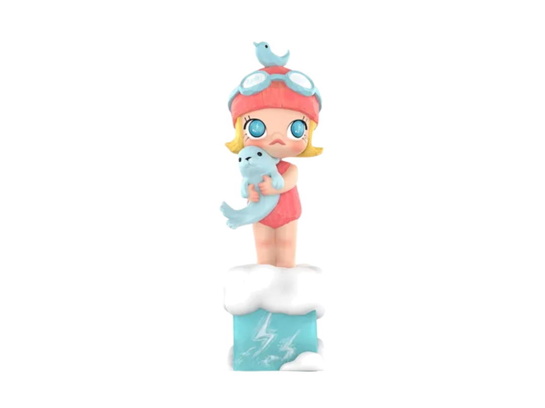 Pop Mart (เช็คการ์ด) Pop Mart Sharing the Thunder Molly Scenery Along The Way 20th Anniversary Series Figures