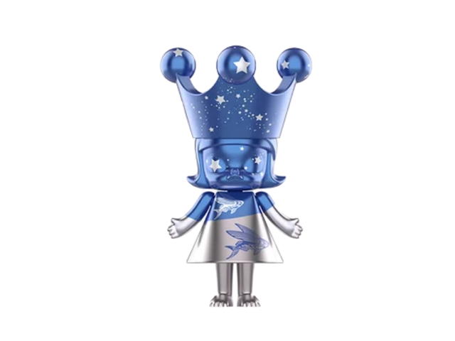 Pop Mart (เช็คการ์ด) Pop Mart Star Upon the Sea (Secret Edition2) Mega Royal Molly Series 1 - view 1