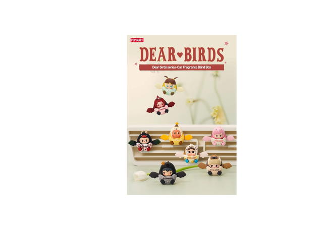 Pop Mart (เช็คการ์ด) Pop Mart Shall We Dance Dear Birds Series Car Fragrance Blind Box - view 2