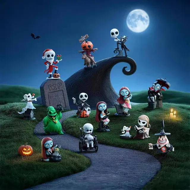 Pop Mart (เช็คการ์ด) Pop Mart Sally with Frog's Breath Disney Tim Burton's The Nightmare Before Christmas Series Figures - view 3