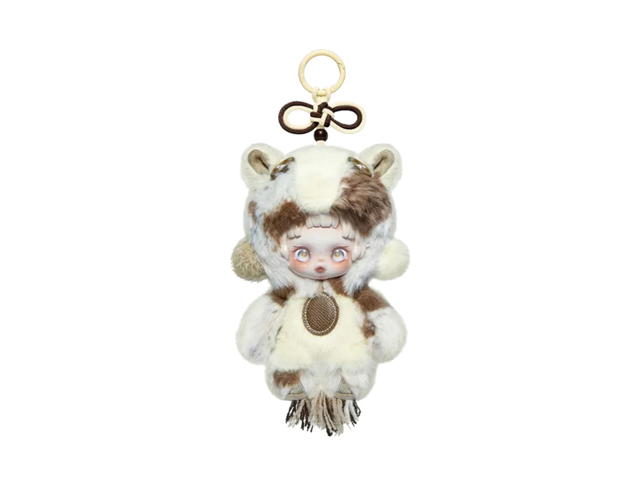 Pop Mart (เช็คการ์ด) Pop Mart Sharp Wisdom Have A Good Run Series Plush Pendant Blind Box - view 1