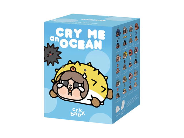 Pop Mart (เช็คการ์ด) Pop Mart The Blob Fish CRYBABY Cry Me an Ocean Series Figures - view 2