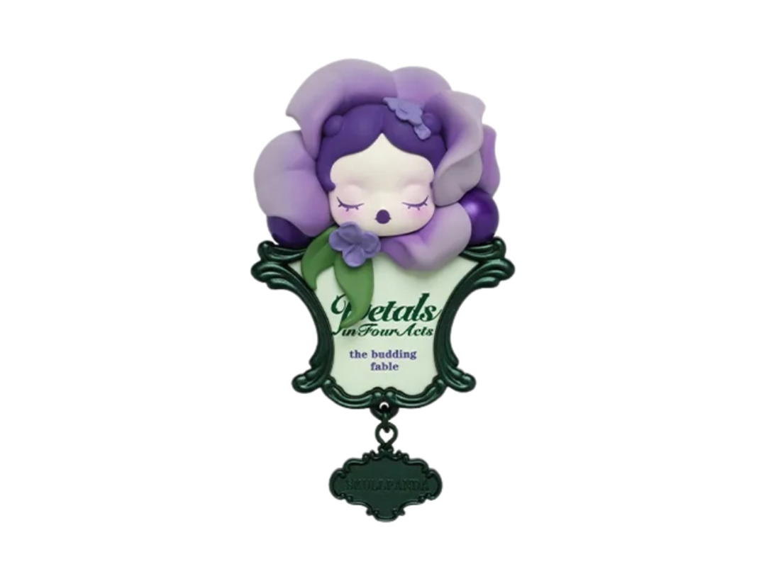 Pop Mart (เช็คการ์ด) Pop Mart The Budding Fable Skullpanda Petals In Four Acts Series Fridge Magnet