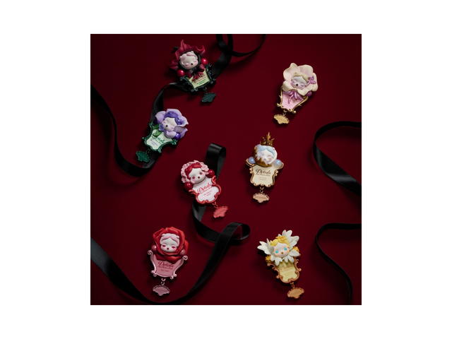 Pop Mart (เช็คการ์ด) Pop Mart The Budding Fable Skullpanda Petals In Four Acts Series Fridge Magnet - view 3