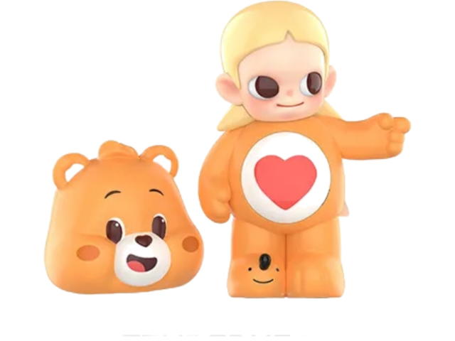 Pop Mart (เช็คการ์ด) Pop Mart Tenderheart Bear Zsiga × Care Bears Series Figures - view 1