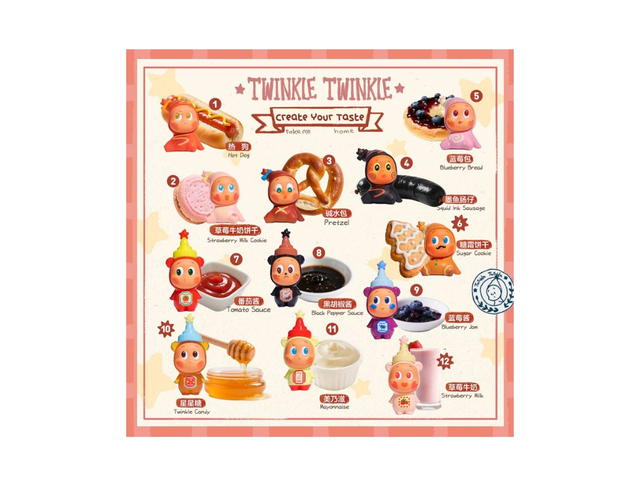 Pop Mart (เช็คการ์ด) Pop Mart Twinkle Candy (Super Secret Edition) Twinkle Twinkle Create Your Taste Series Figures - B - view 3