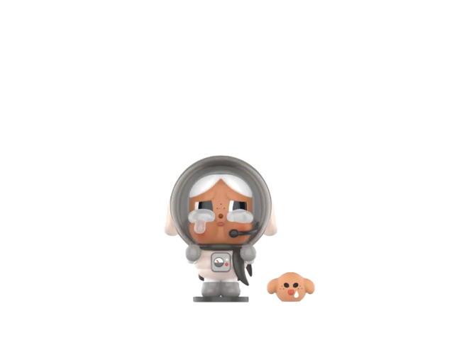 Pop Mart (เช็คการ์ด) Pop Mart The First Boy on the Moon Crybaby Crying To The Moon Series Figures - view 1