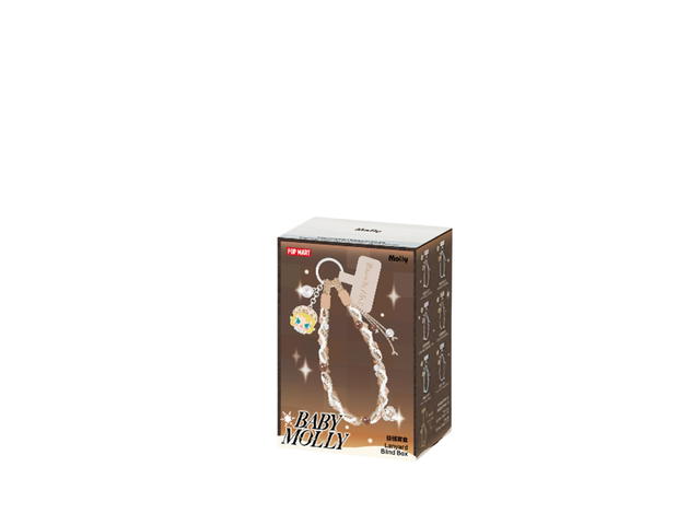 Pop Mart (เช็คการ์ด) Pop Mart The First Snowflake Baby Molly Winter Fit Check Series-Lanyard Blind Box - view 2