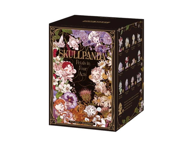 Pop Mart (เช็คการ์ด) Pop Mart The Fairy's Trick Skullpanda Petals In Four Acts Series Figures - view 2