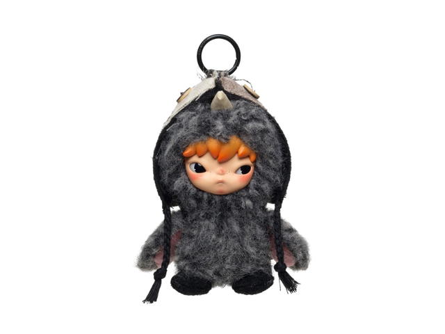 Pop Mart (เช็คการ์ด) Pop Mart The Gap-Glimmer Wanderer Hirono Mist Walker Series Plush Doll Pendant - view 1