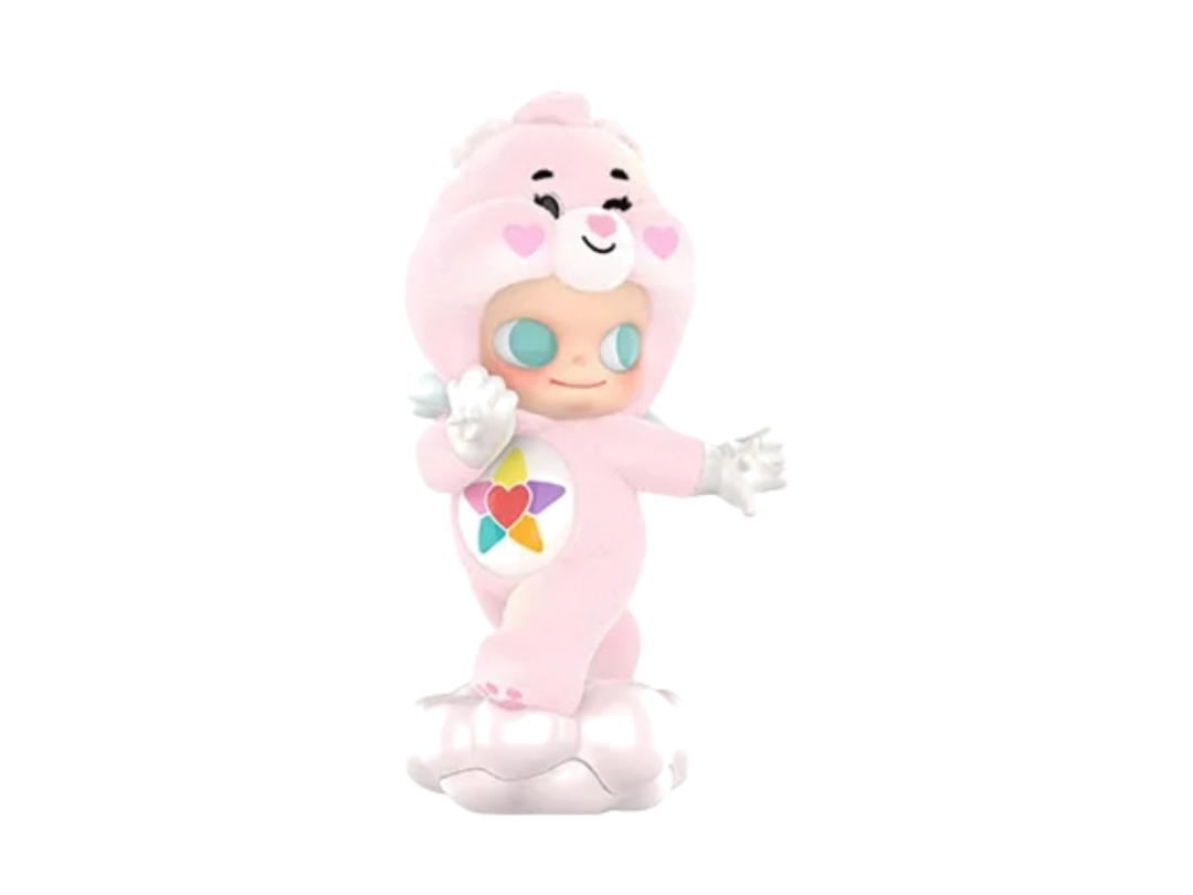Pop Mart (เช็คการ์ด) Pop Mart True Heart Bear Zsiga × Care Bears Series Figures