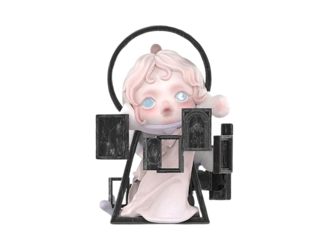 Pop Mart (เช็คการ์ด) Pop Mart The Key (Secret Edition) Skullpanda The Paradox Series Figures