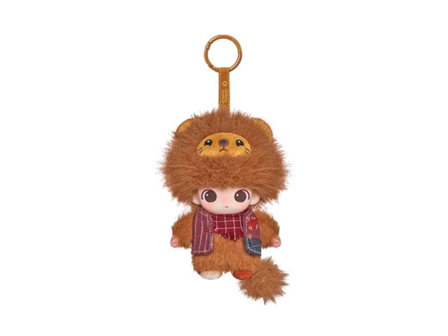 Pop Mart (เช็คการ์ด) Pop Mart Timid Lion The Secret Theatre Club Series-Vinyl Plush Pendant Blind Box - view 1