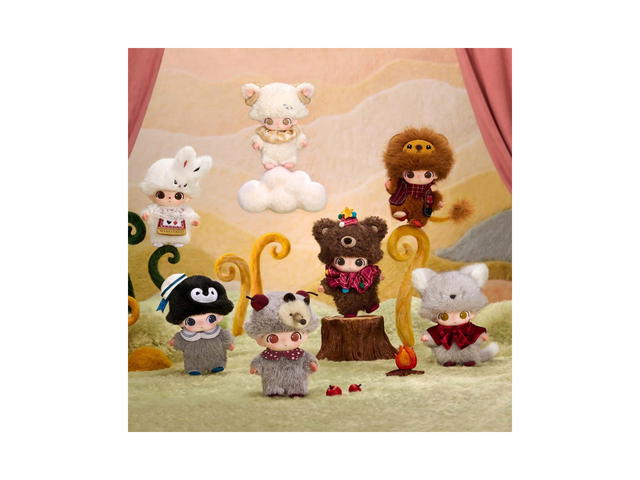 Pop Mart (เช็คการ์ด) Pop Mart Timid Lion The Secret Theatre Club Series-Vinyl Plush Pendant Blind Box - view 3
