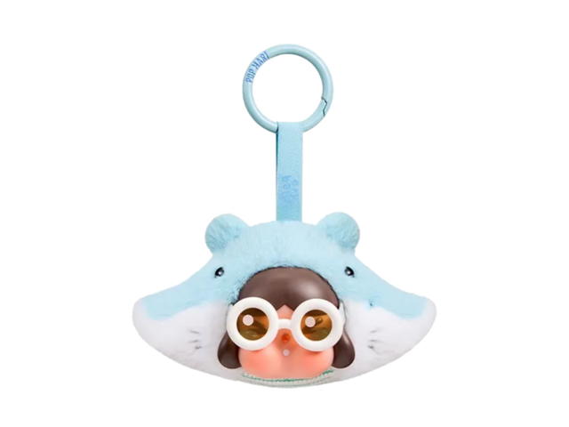 Pop Mart (เช็คการ์ด) Pop Mart The Manta Ray CRYBABY Cry Me An Ocean Series- Vinyl Plush Pendant Blind Box - view 1