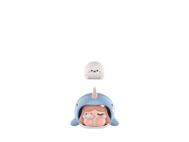 Pop Mart (เช็คการ์ด) Pop Mart The Narwhal CRYBABY Cry Me an Ocean Series Figures - view 1