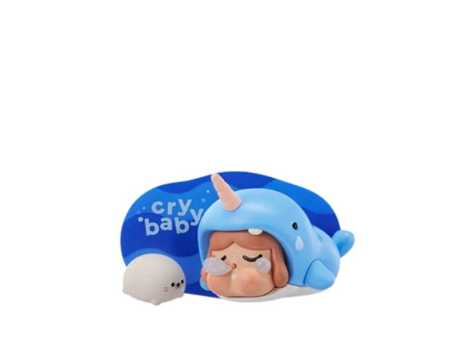 Pop Mart (เช็คการ์ด) Pop Mart The Narwhal (Secret Edition) CRYBABY Cry Me an Ocean Series Fridge Magnet - view 1