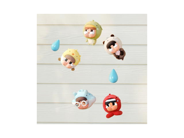 Pop Mart (เช็คการ์ด) Pop Mart The Pufferfish CRYBABY Cry Me an Ocean Series Earphone Bag - view 3