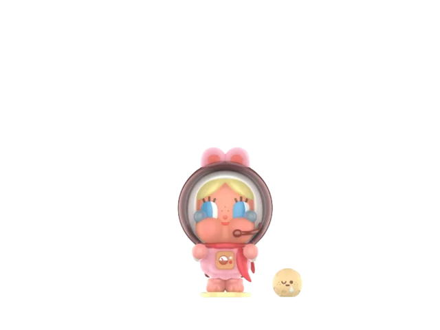Pop Mart (เช็คการ์ด) Pop Mart The Rabbit on the Moon Crybaby Crying To The Moon Series Figures - view 1