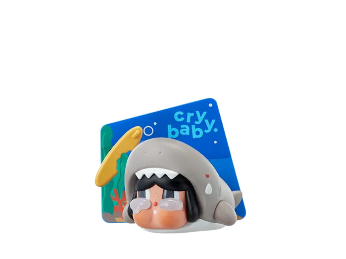 Pop Mart (เช็คการ์ด) Pop Mart The Shark CRYBABY Cry Me an Ocean Series Fridge Magnet