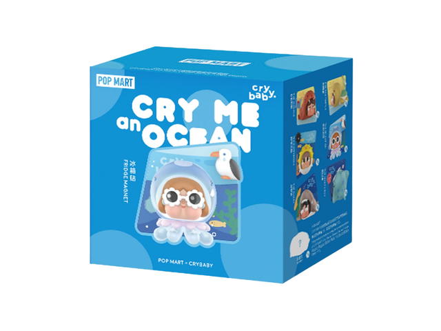 Pop Mart (เช็คการ์ด) Pop Mart The Shark CRYBABY Cry Me an Ocean Series Fridge Magnet - view 2