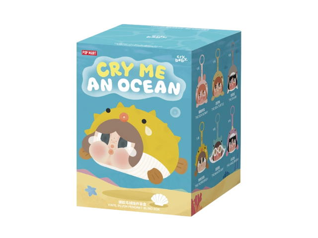 Pop Mart (เช็คการ์ด) Pop Mart The Shark CRYBABY Cry Me An Ocean Series- Vinyl Plush Pendant Blind Box - view 2