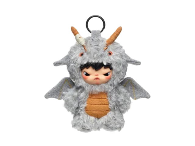 Pop Mart (เช็คการ์ด) Pop Mart The Soul Corroder Hirono Mist-Walker Series Plush Doll Pendant - view 1