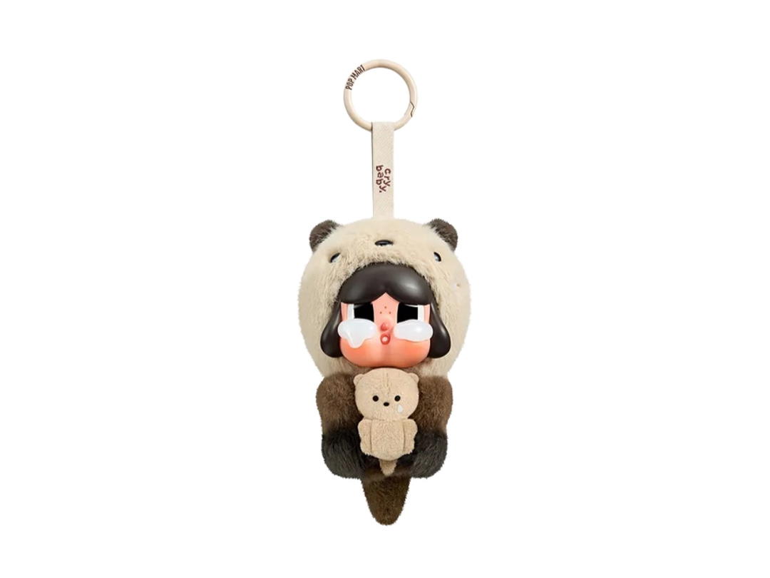 Pop Mart (เช็คการ์ด) Pop Mart The Sea Otter (Secret Edition) CRYBABY Cry Me An Ocean Series- Vinyl Plush Pendant Blind Box