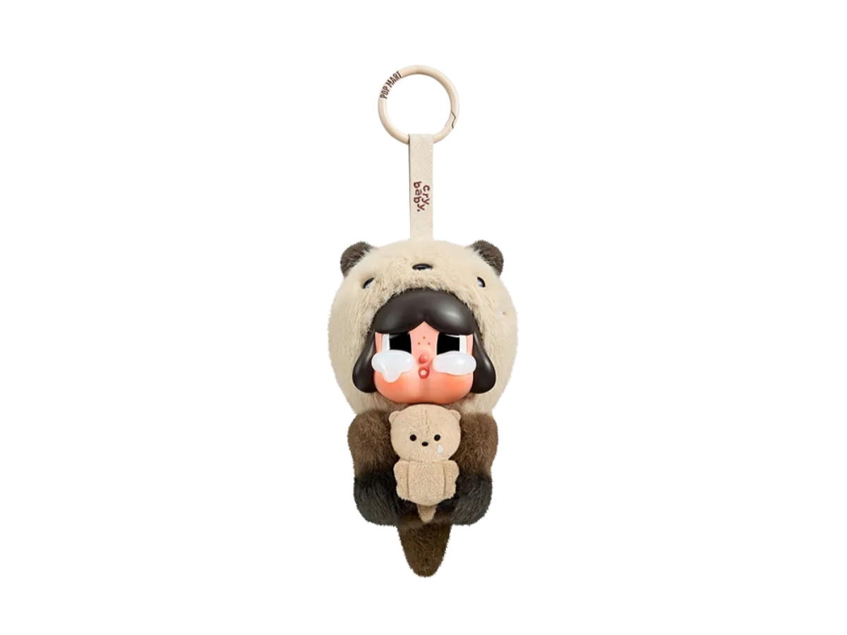 Pop Mart (เช็คการ์ด) Pop Mart The Sea Otter (Secret Edition) CRYBABY Cry Me An Ocean Series- Vinyl Plush Pendant Blind Box